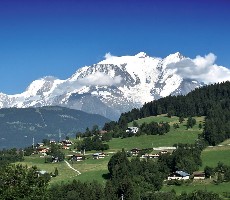 Švýcarské a francouzské Alpy