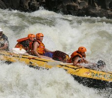 Rafting na Zambezi