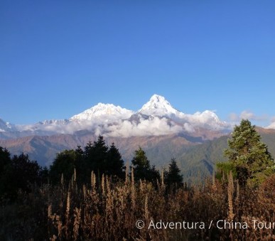 Krásy Nepálu a panorama Himálaje