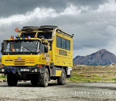 Island – tatrabusem i pěšky napříč divočinou