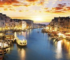 Romantický silvestr v Benátkách