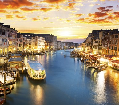 Romantický silvestr v Benátkách
