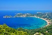Řecko pláže zátoka písek modré čisté moře Řecko