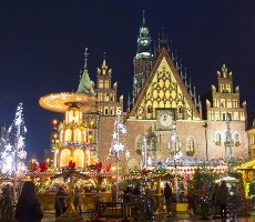 Wroclaw advent plný trpaslíků