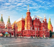 Krásy Moskvy a Petrohradu