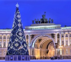 Petrohrad v době adventu
