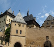 Hrad Karlštejn a zámek Konopiště