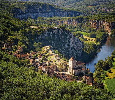 Zelený ráj Francie, kaňony a památky UNESCO