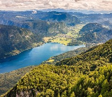 Slovinsko - Triglavský NP, jezera Bled a Bohinj
