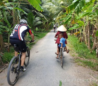 Vánoce a silvestr na kole v jižním Vietnamu