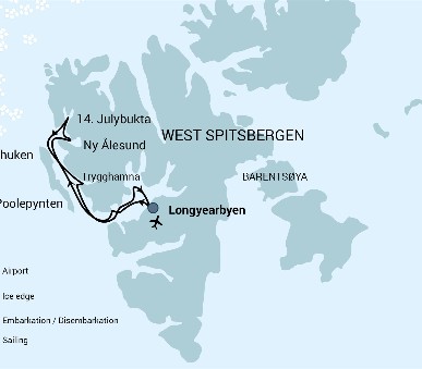 North Spitsbergen, Arctic Spring, Hike & Ski & Sail (S/V Rembrandt van Rijn)