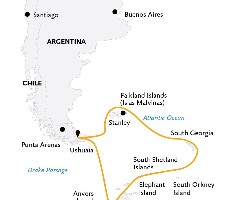 Falklands, South Georgia, and Antarctica: Explorers and Kings (Ocean Adventurer)