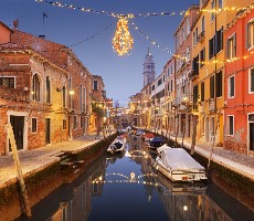Vánoční Benátky, Miláno, Verona - letecky a rychlovlakem Frecciarossa