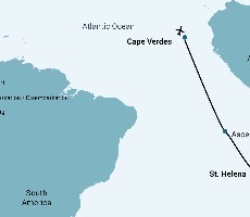 St. Helena to Cape Verde (M/V Hondius)